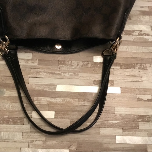 Coach Large Brown Handbag - Picture 9 of 10